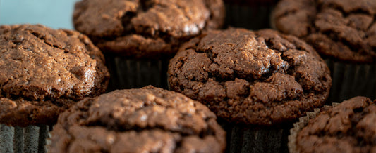 Madalenas glaceadas de choclate
