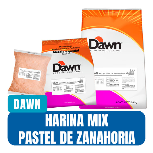 Harina Mix Pastel de Zanahoria