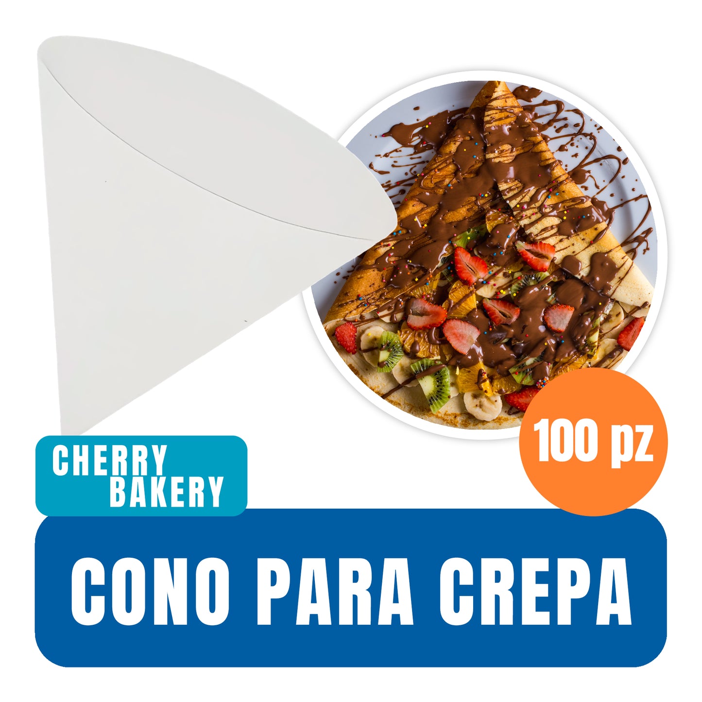 Cono para Crepas