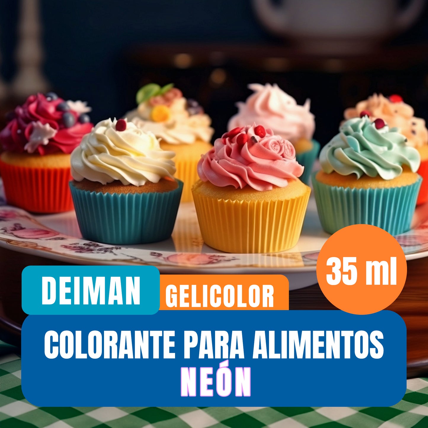 Colorante Gelicolor Neon Deiman