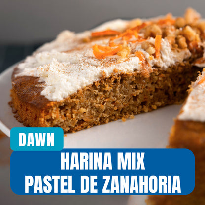 Harina Mix Pastel de Zanahoria