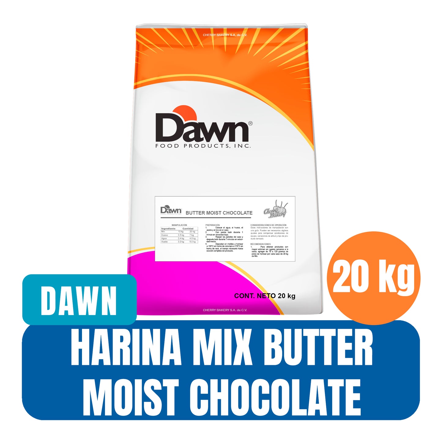 Harina Mix Butter Moist