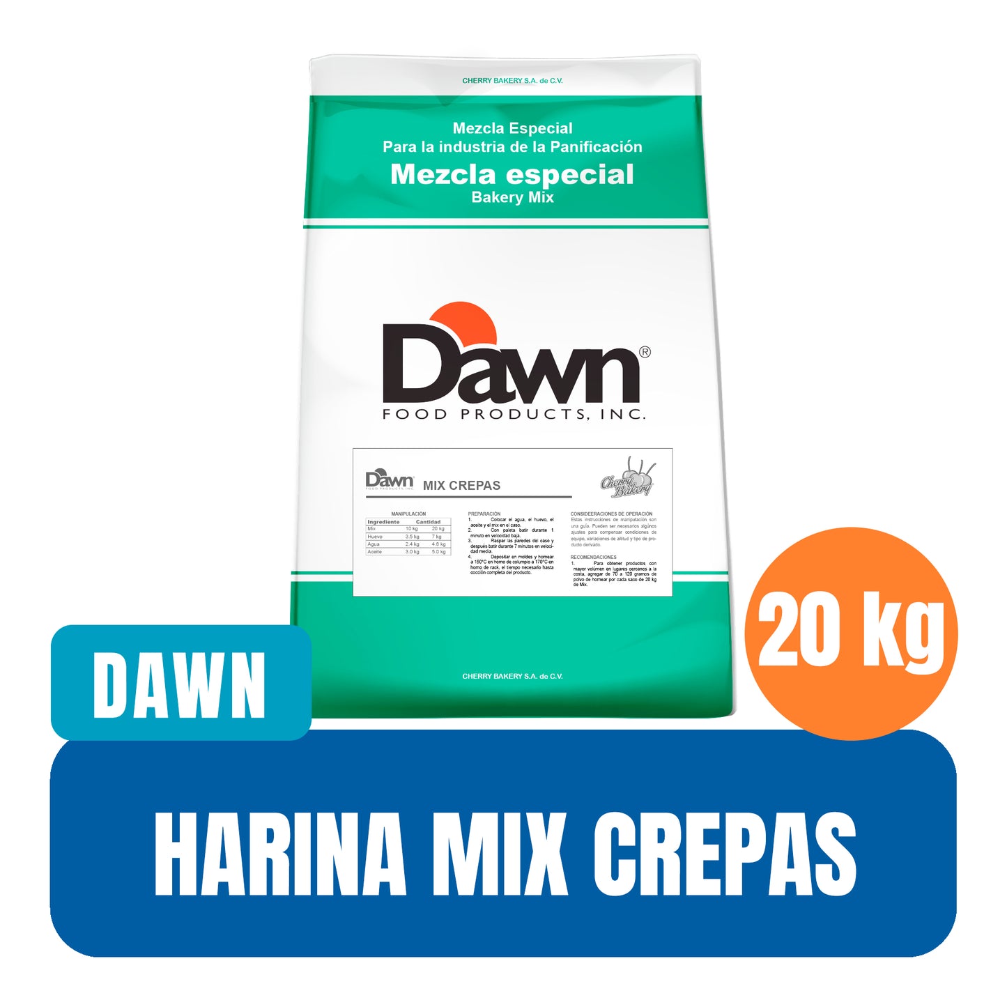 Harina Mix Crepas