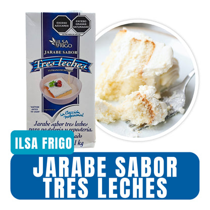 Jarabe sabor Tres Leches