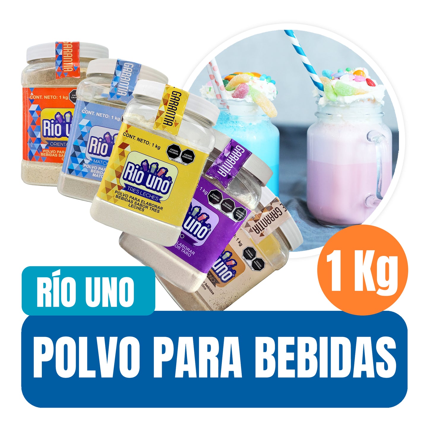 Base en polvo para bebidas