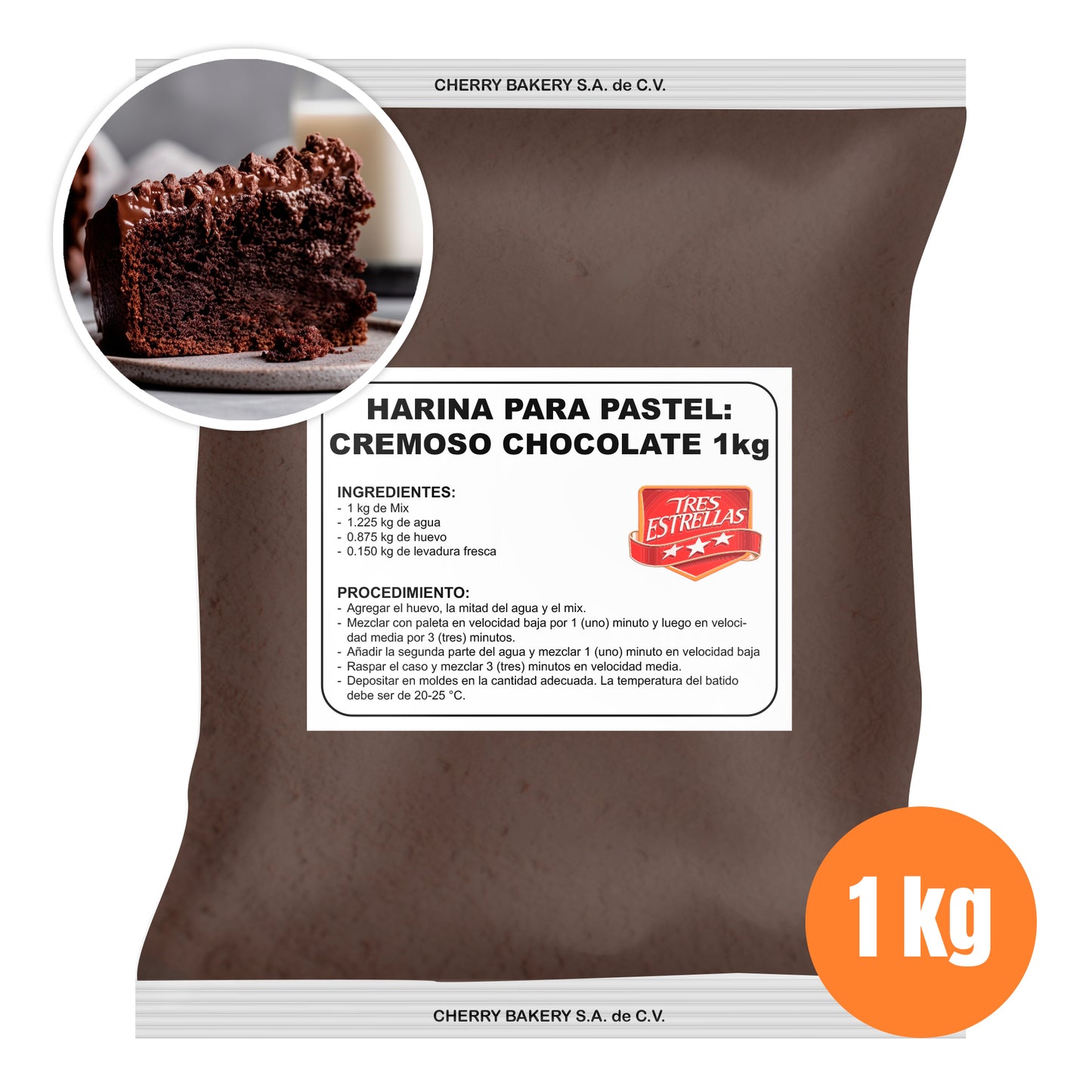 Harina Mix Pastel Cremoso