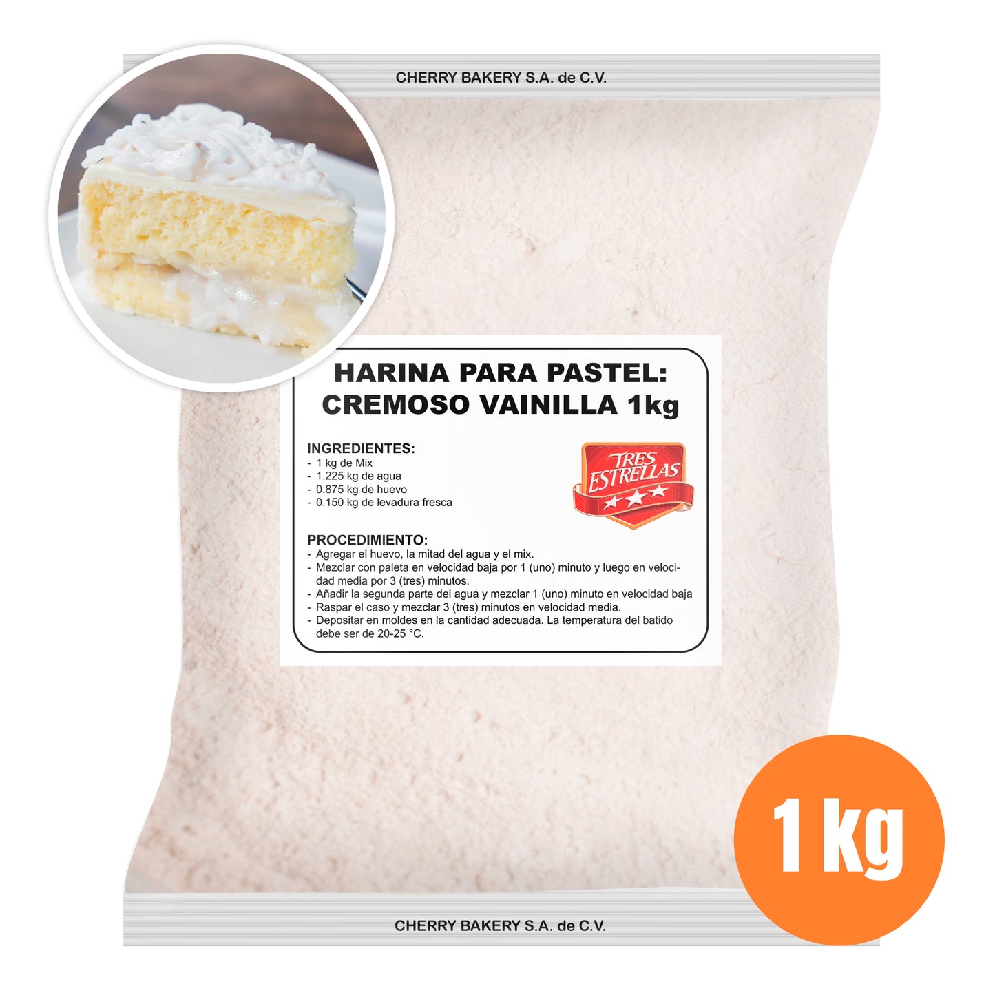 Harina Mix Pastel Cremoso