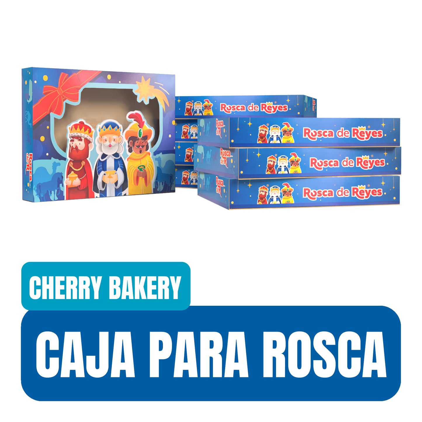 Caja para Rosca de Reyes