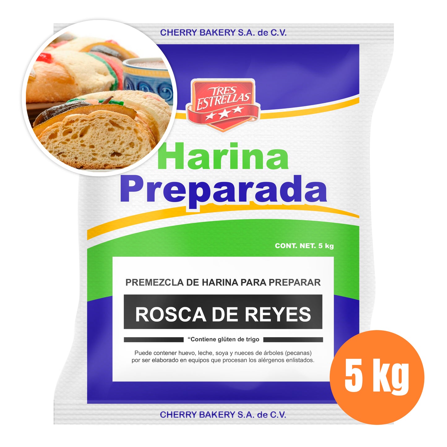 Harina Mix Rosca de Reyes