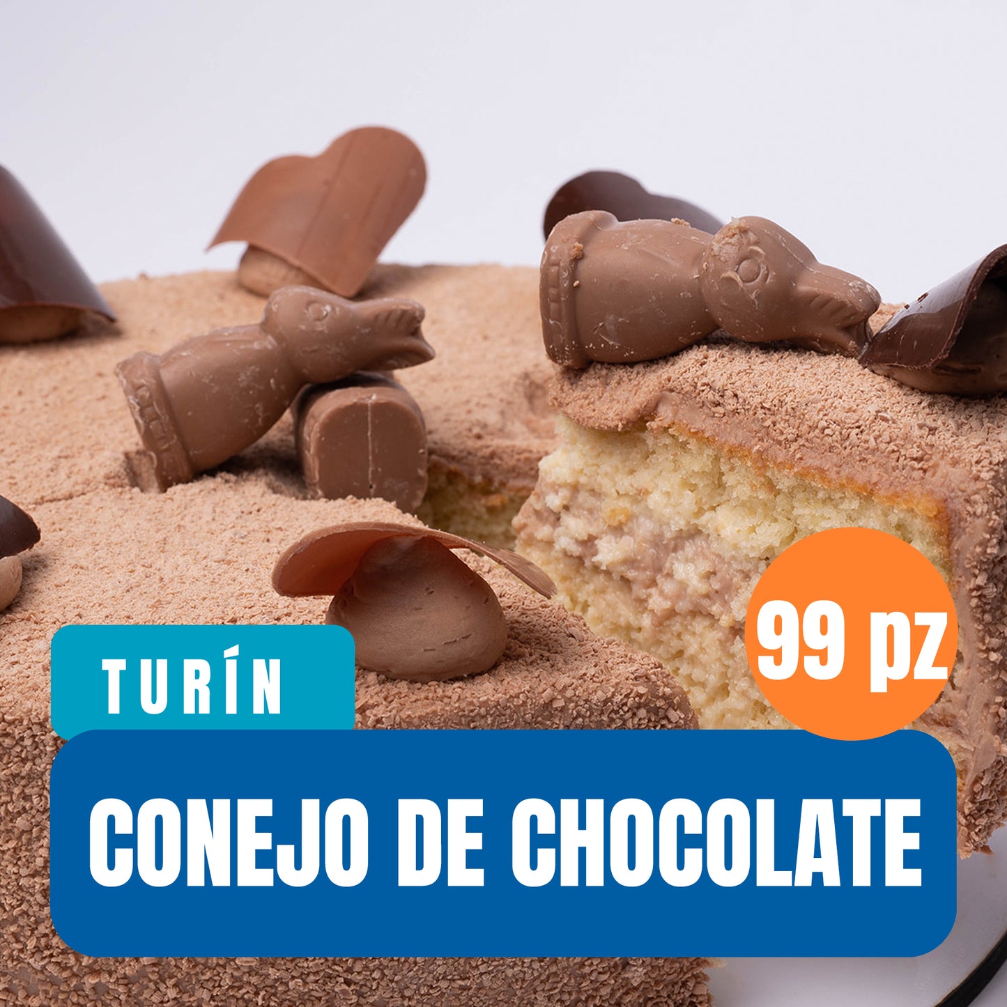 Conejo de chocolate