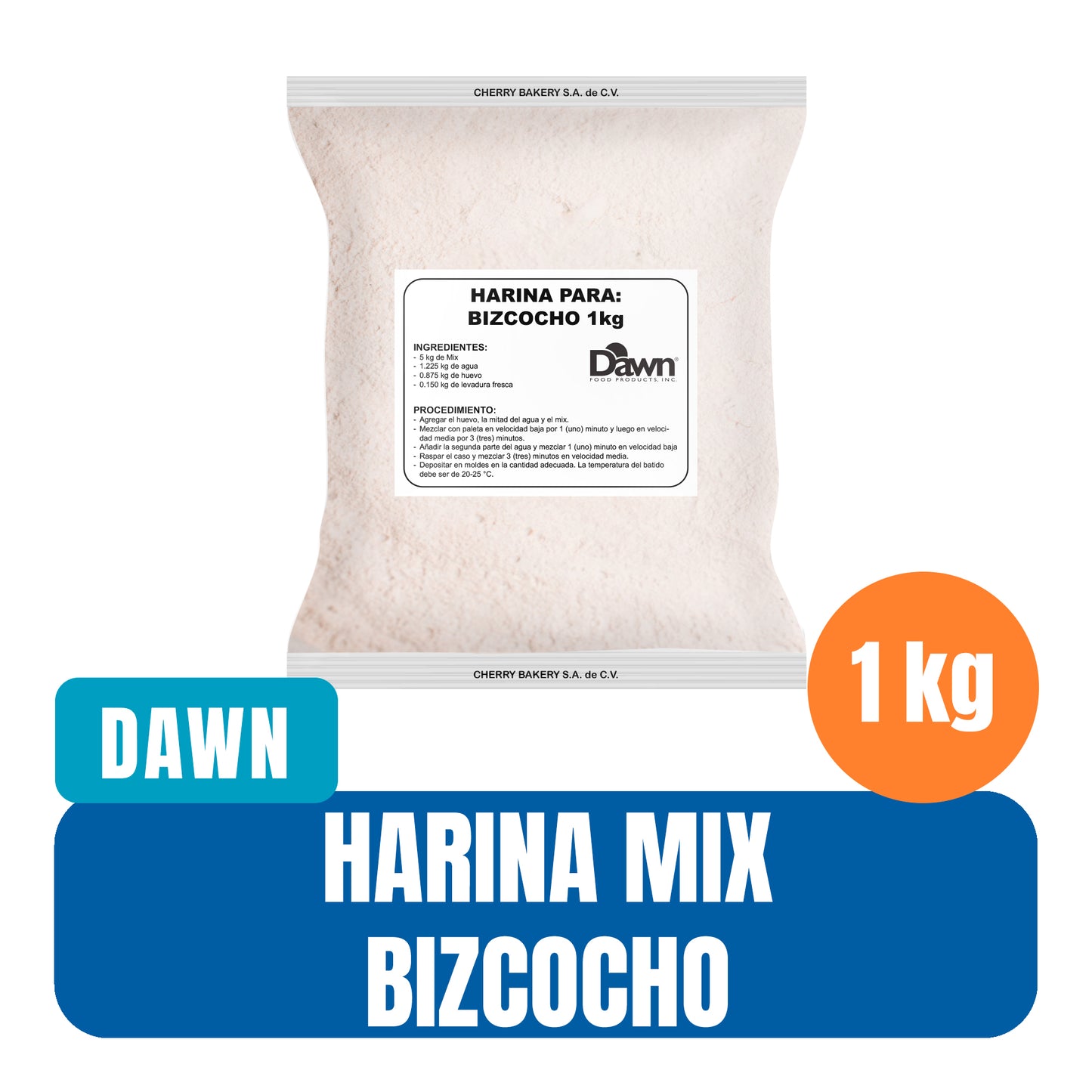 Harina Mix Bizcocho Mantequilla