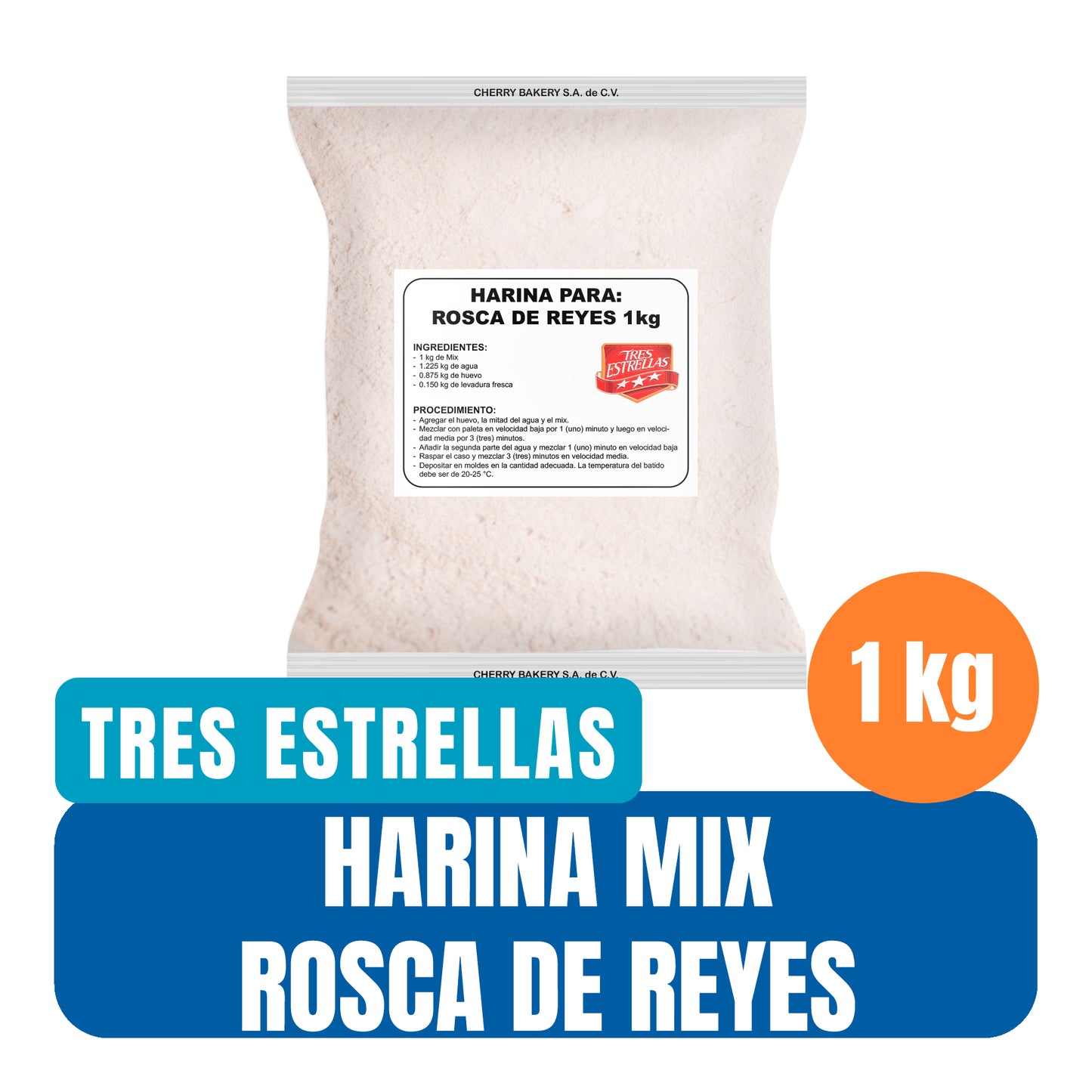 Harina Mix Rosca de Reyes