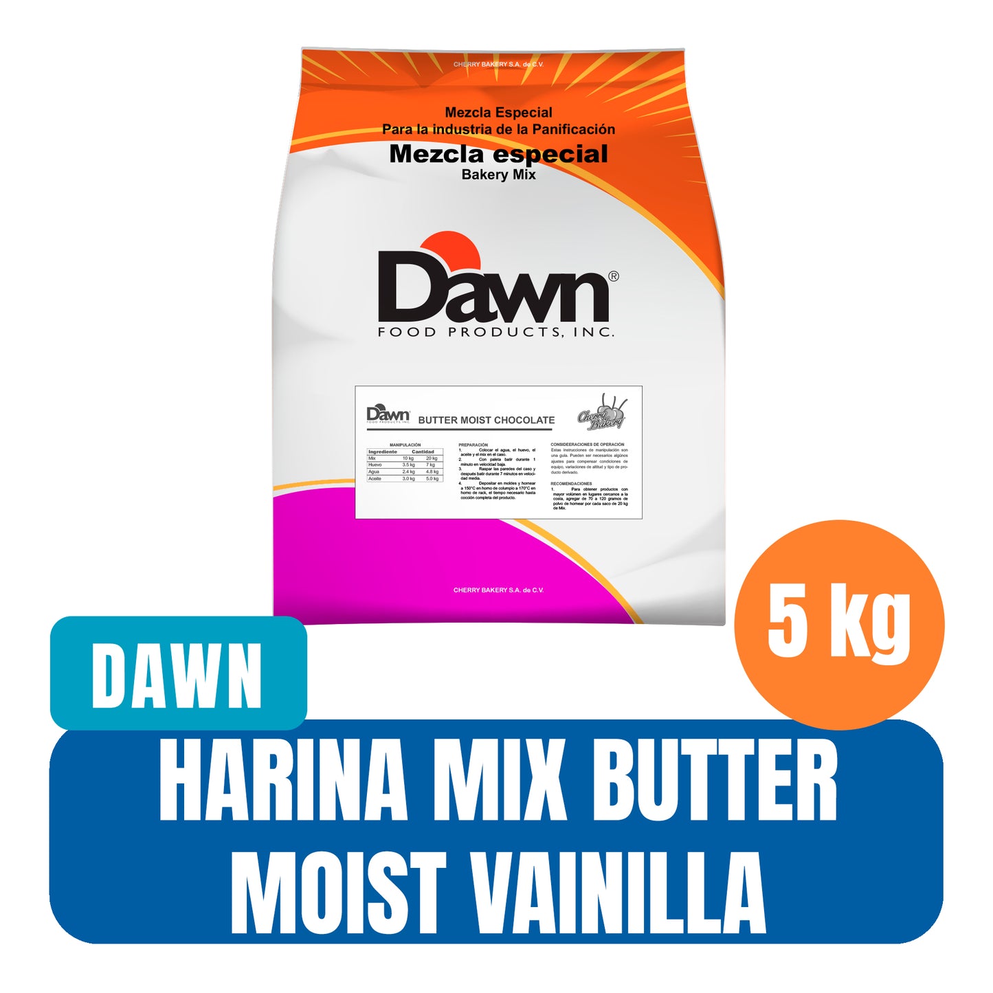 Harina Mix Butter Moist