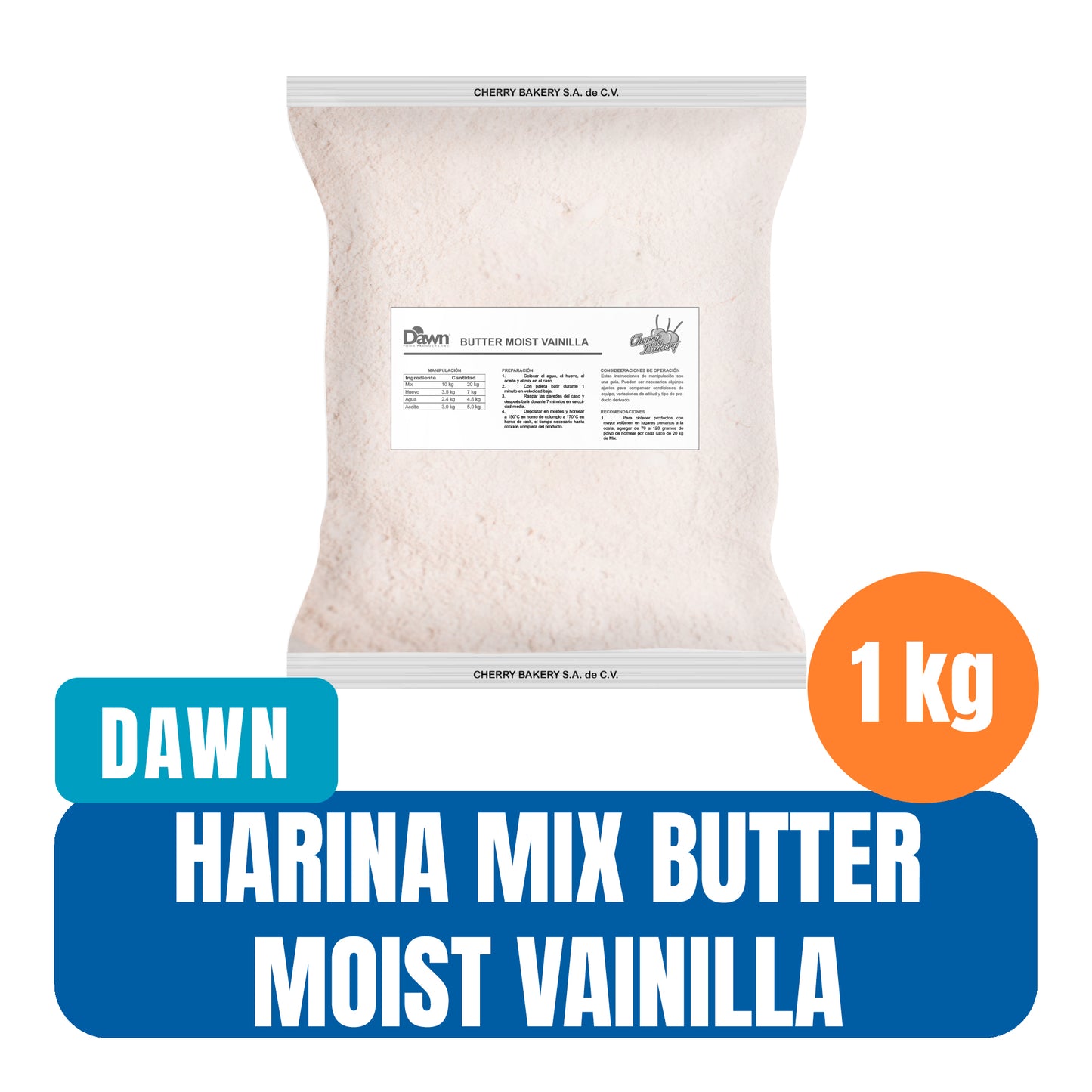 Harina Mix Butter Moist