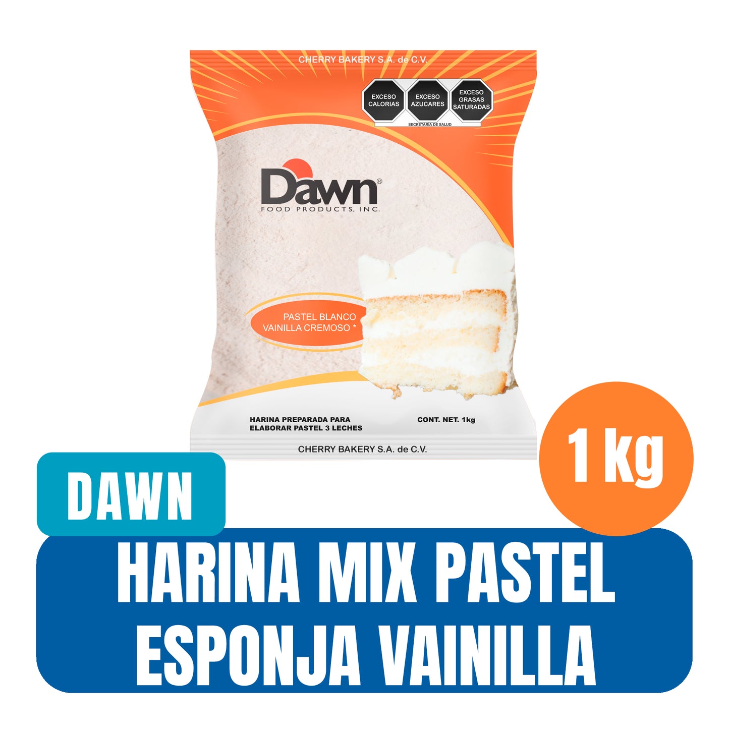 Harina Mix Pastel Esponja