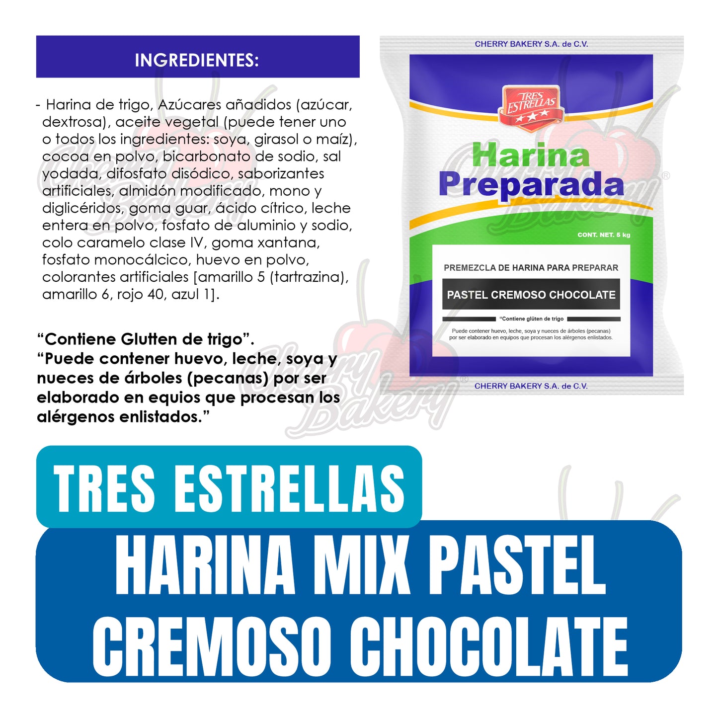 Harina Mix Pastel Cremoso