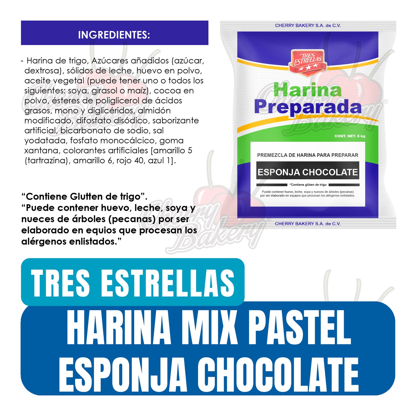 Harina Mix Pastel Esponja