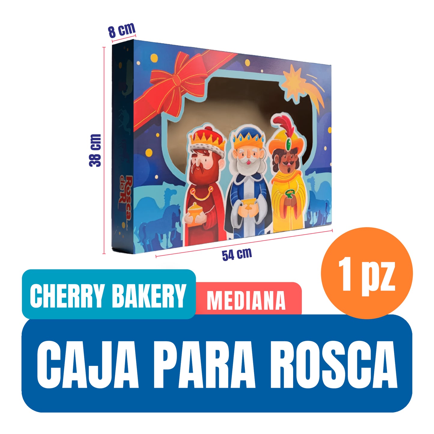 Caja para Rosca de Reyes