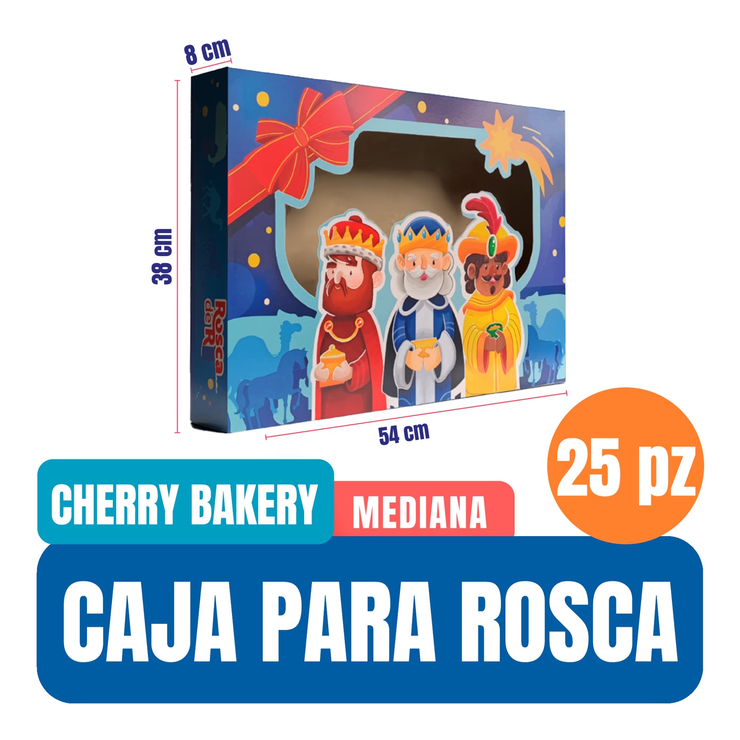 Caja para Rosca de Reyes