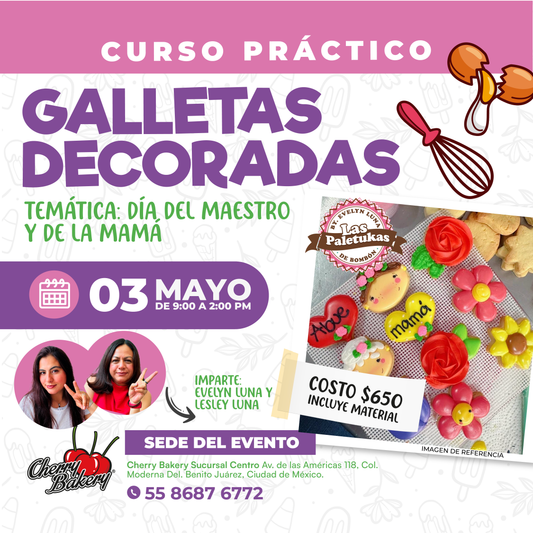 Mayo 03 | Galletas decoradas | Paletukas