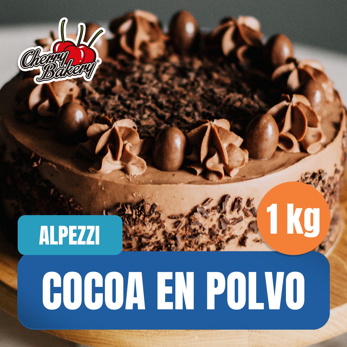 Cocoa en polvo Alpezzi 1 kg