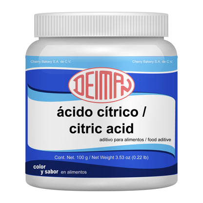 Ácido Cítrico Deiman 100 gr