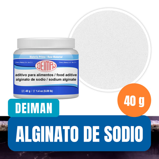 Alginato de Sodio 40 g