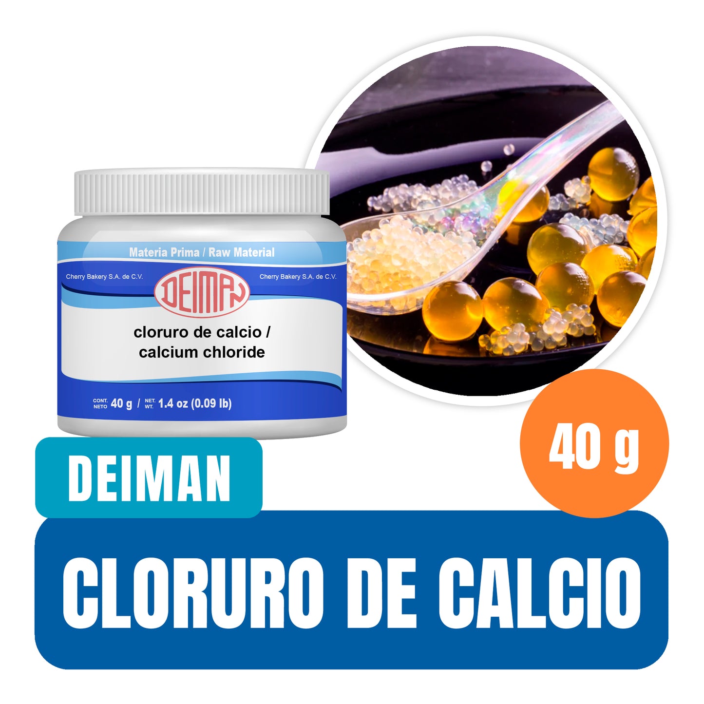 Cloruro de Calcio 40 g