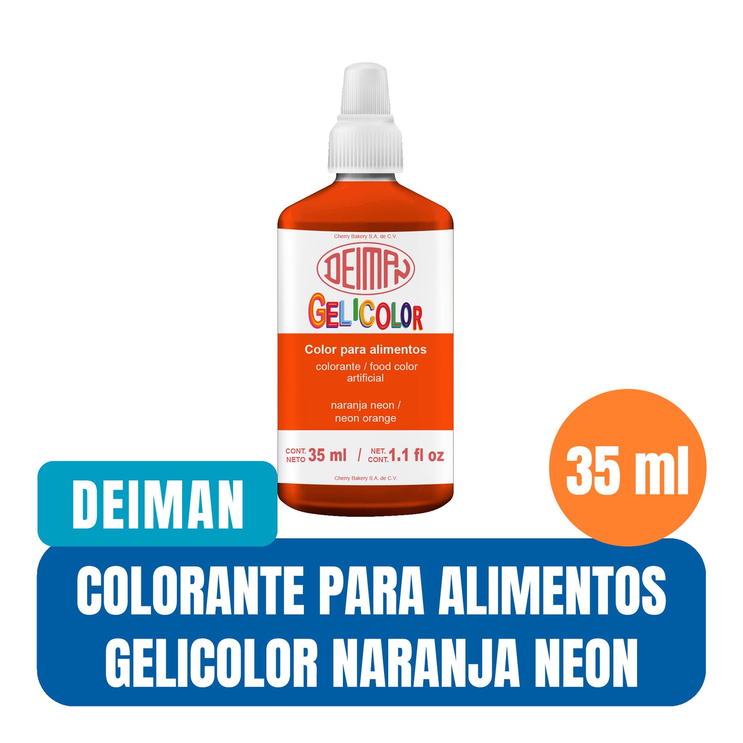 Colorante Gelicolor Neon Deiman