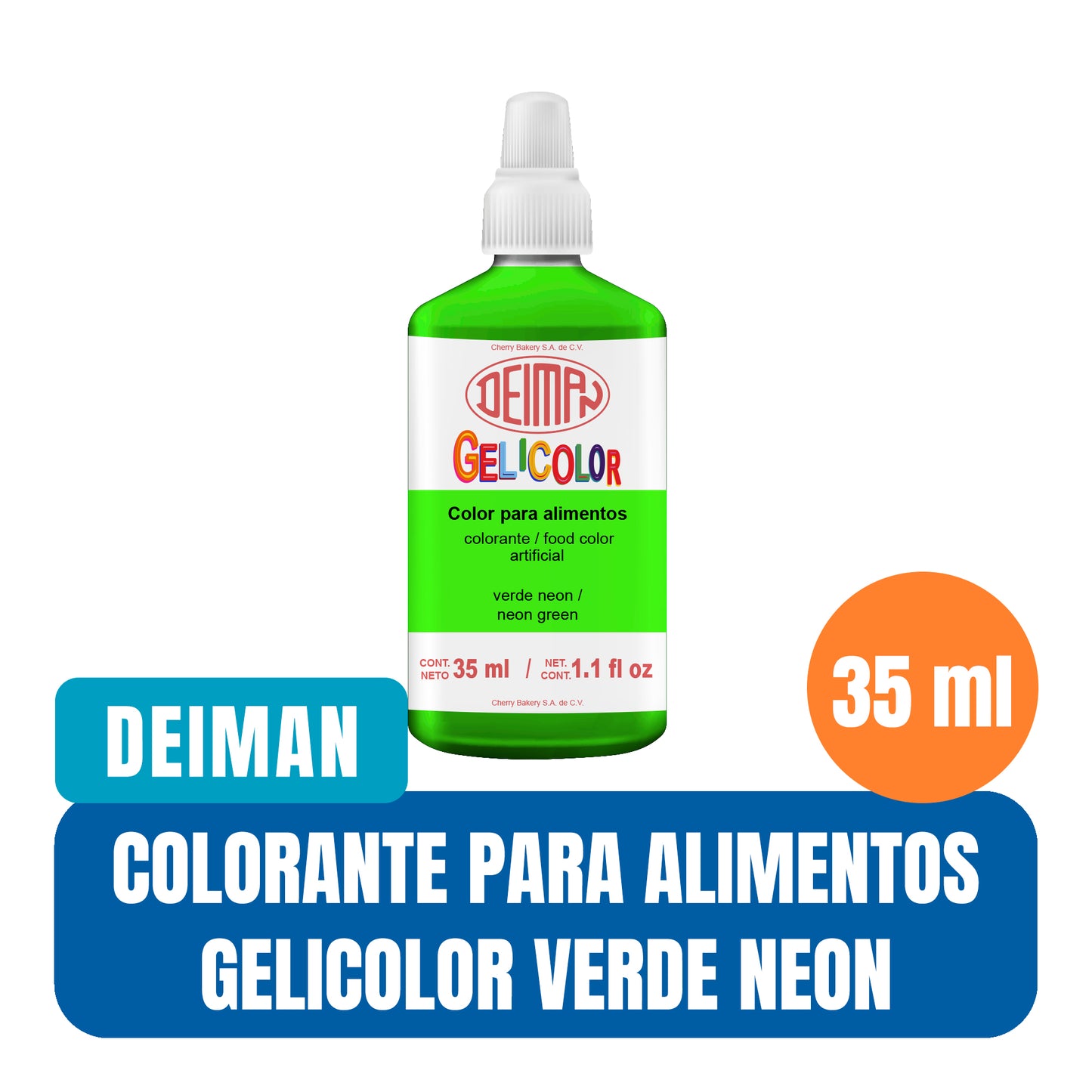 Colorante Gelicolor Neon Deiman