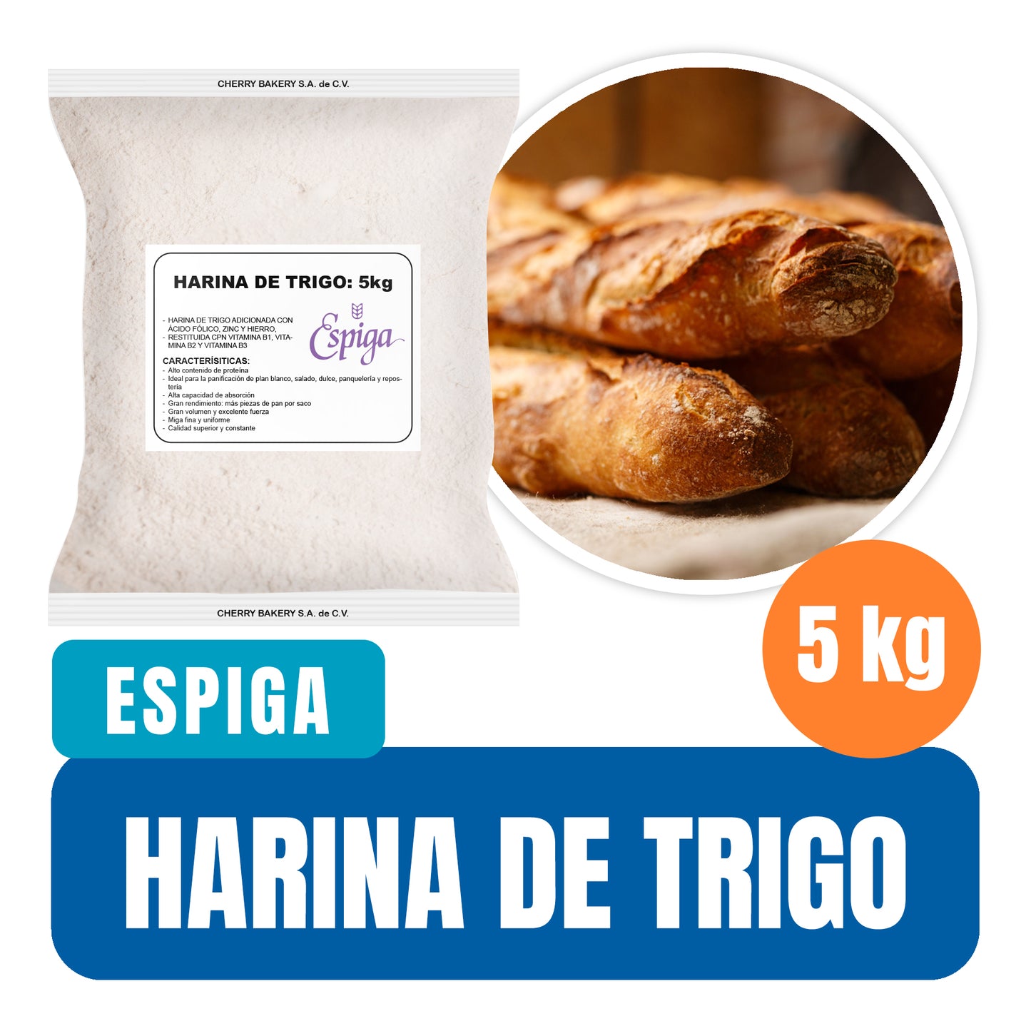 Harina de Trigo Espiga