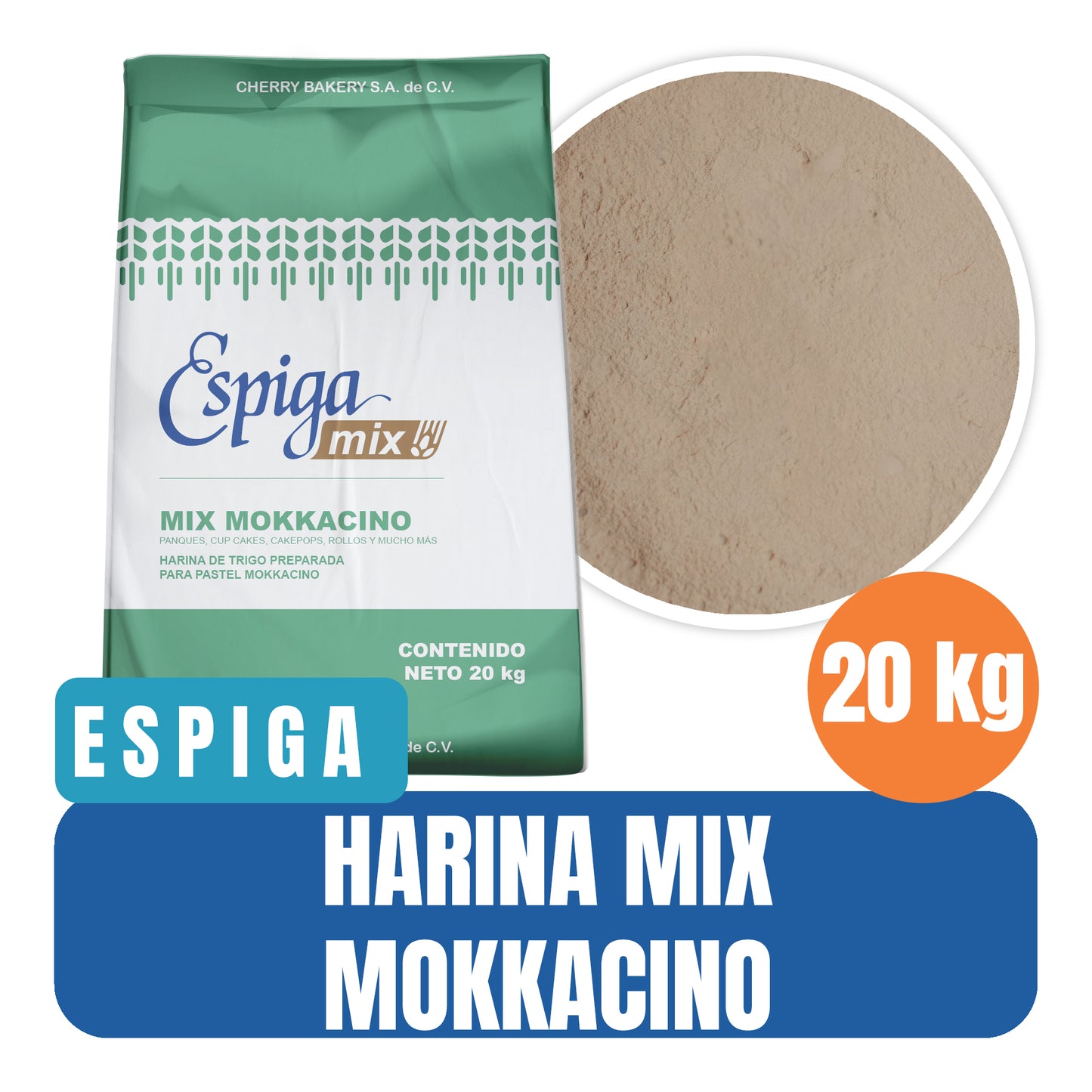 Harina Mix Pastel Mokaccino