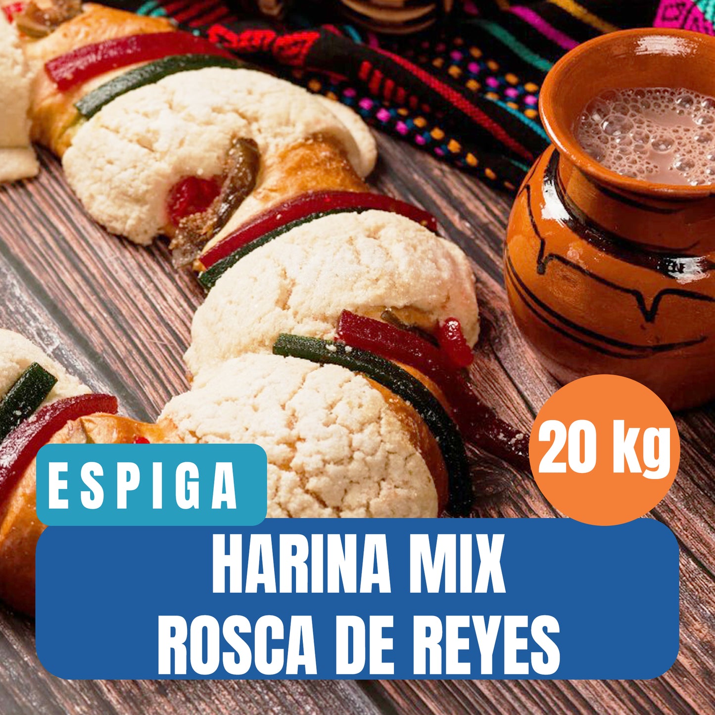 Harina Mix Rosca de Reyes