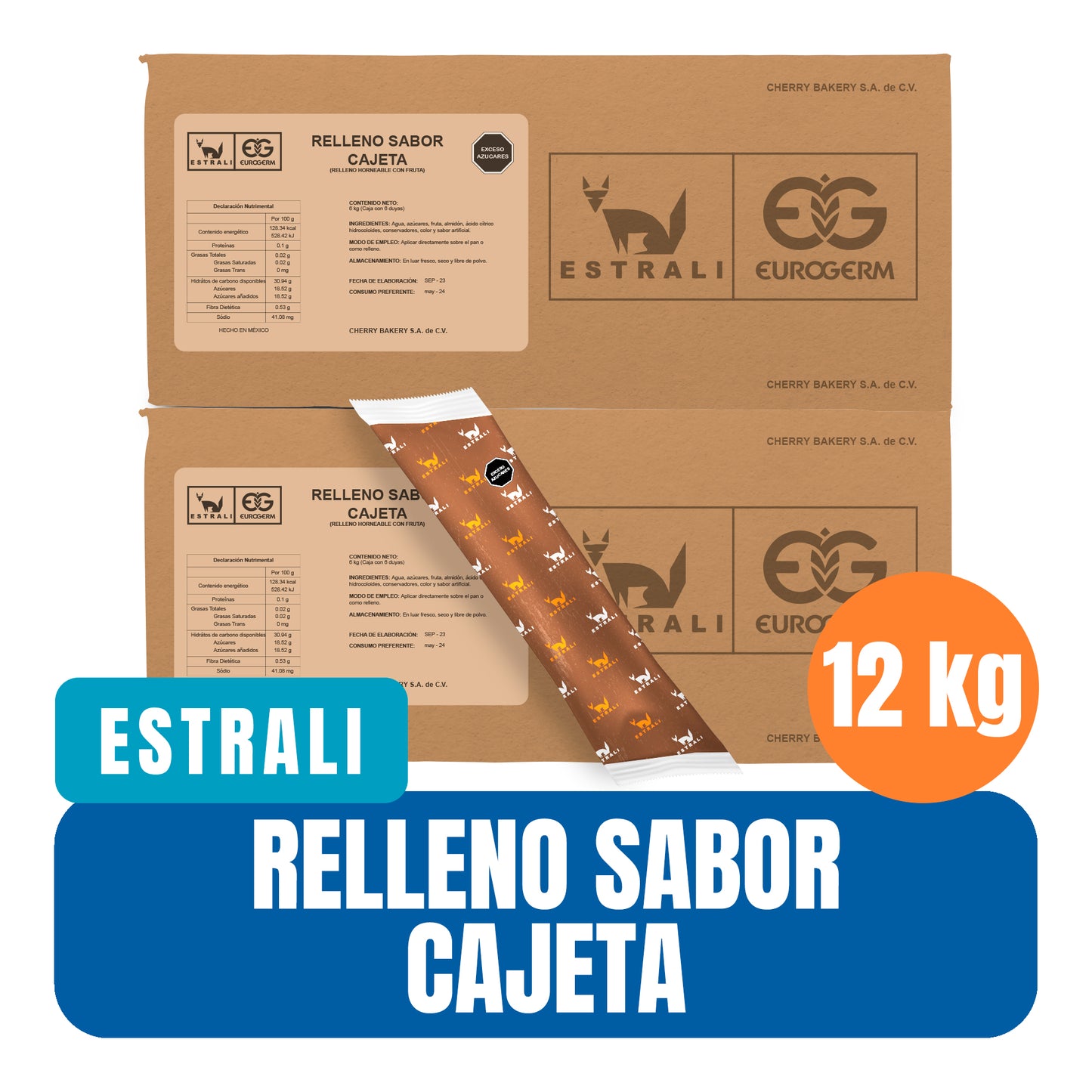 Relleno horneable Pastelero