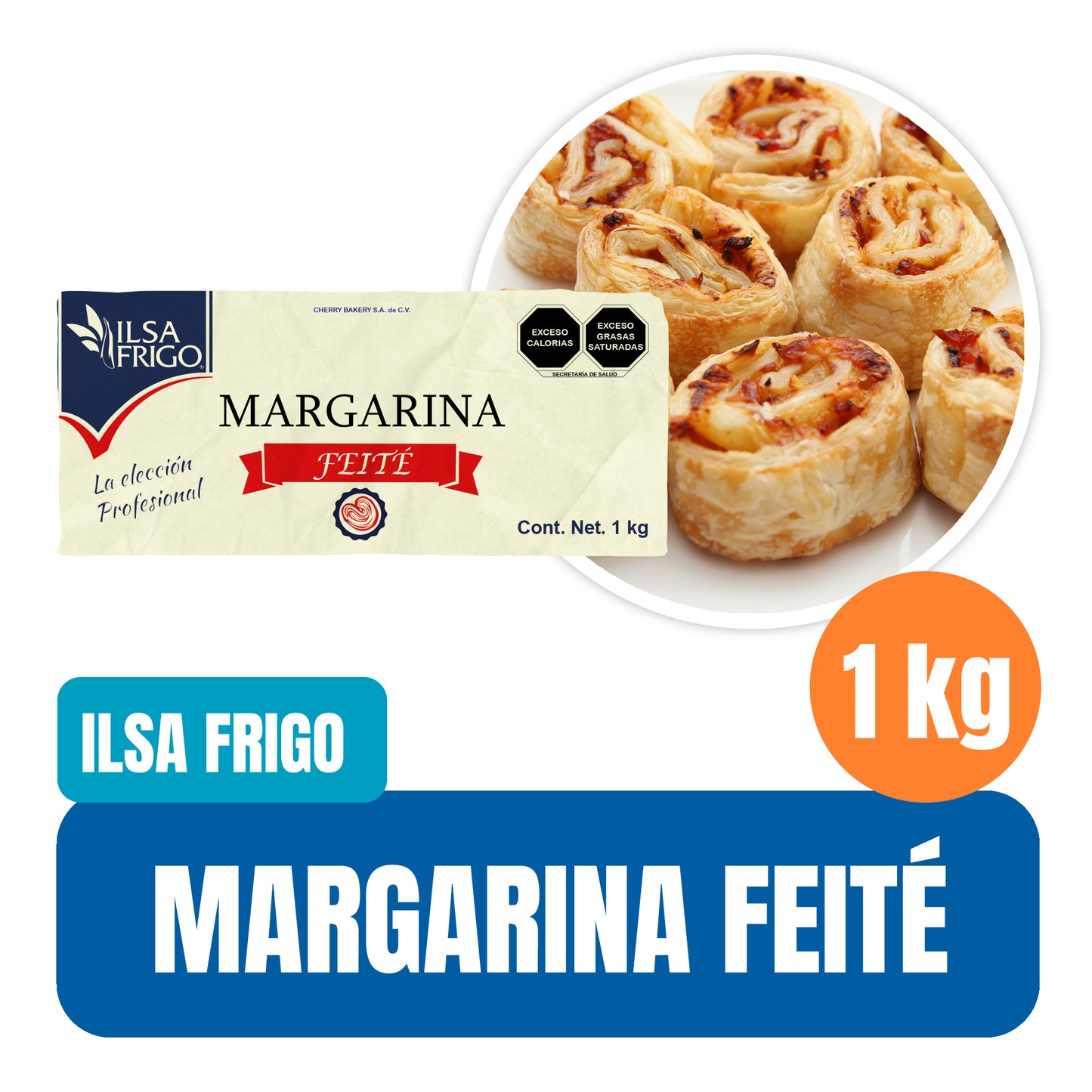 Margarina Para Pan Feité Ilsa Frigo