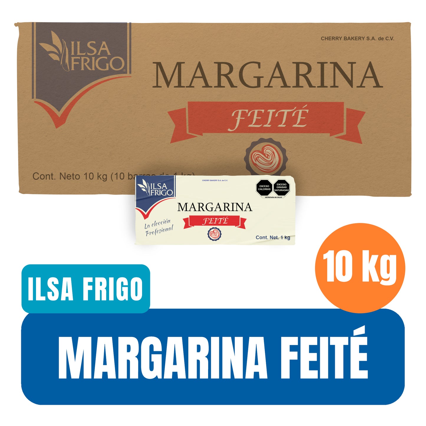 Margarina Para Pan Feité Ilsa Frigo