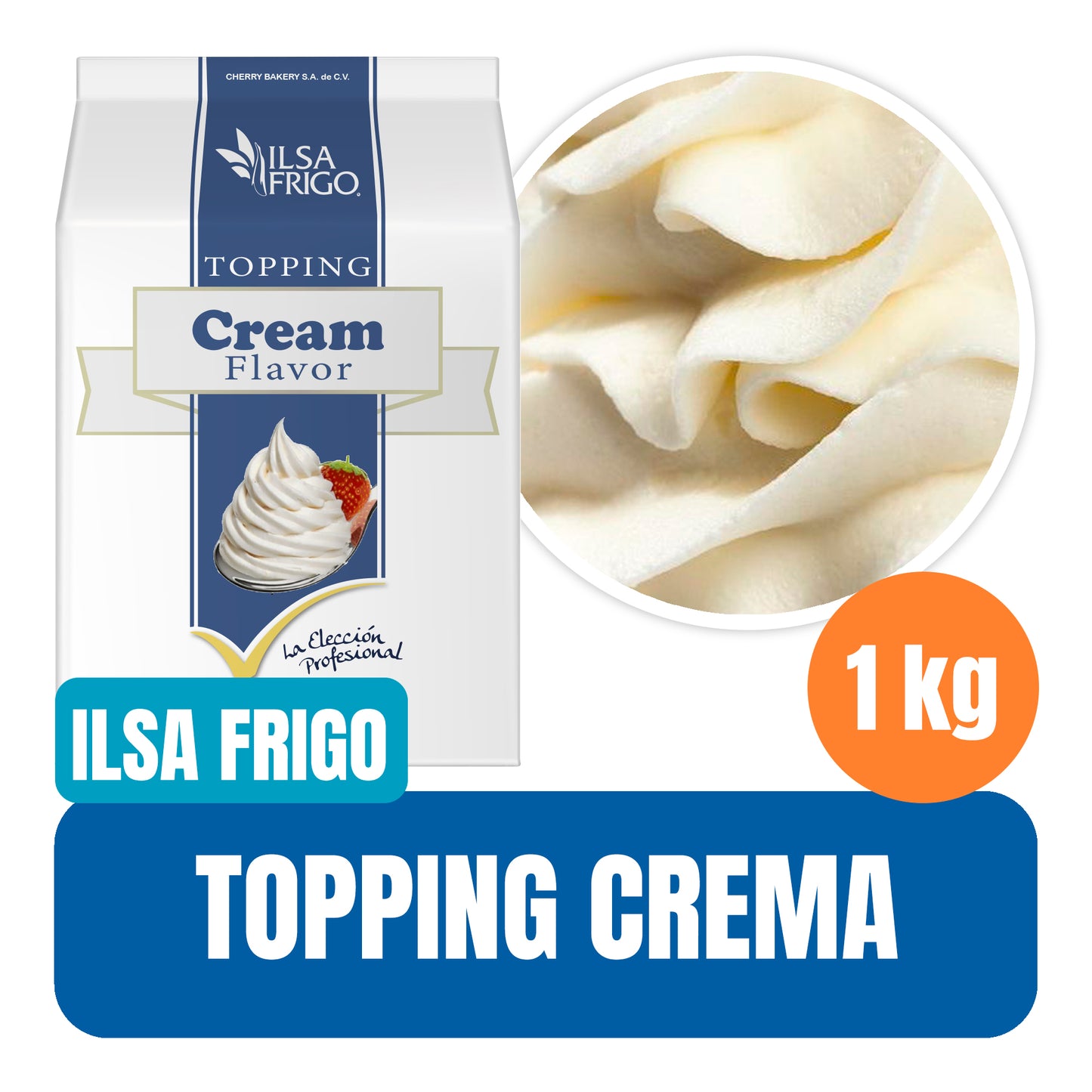 Topping Crema para Batir