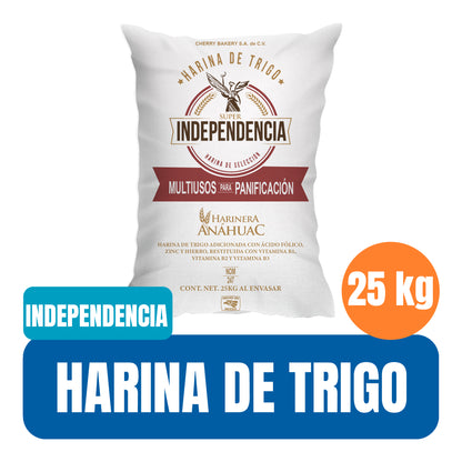 Harina de Trigo Independencia 25 kg