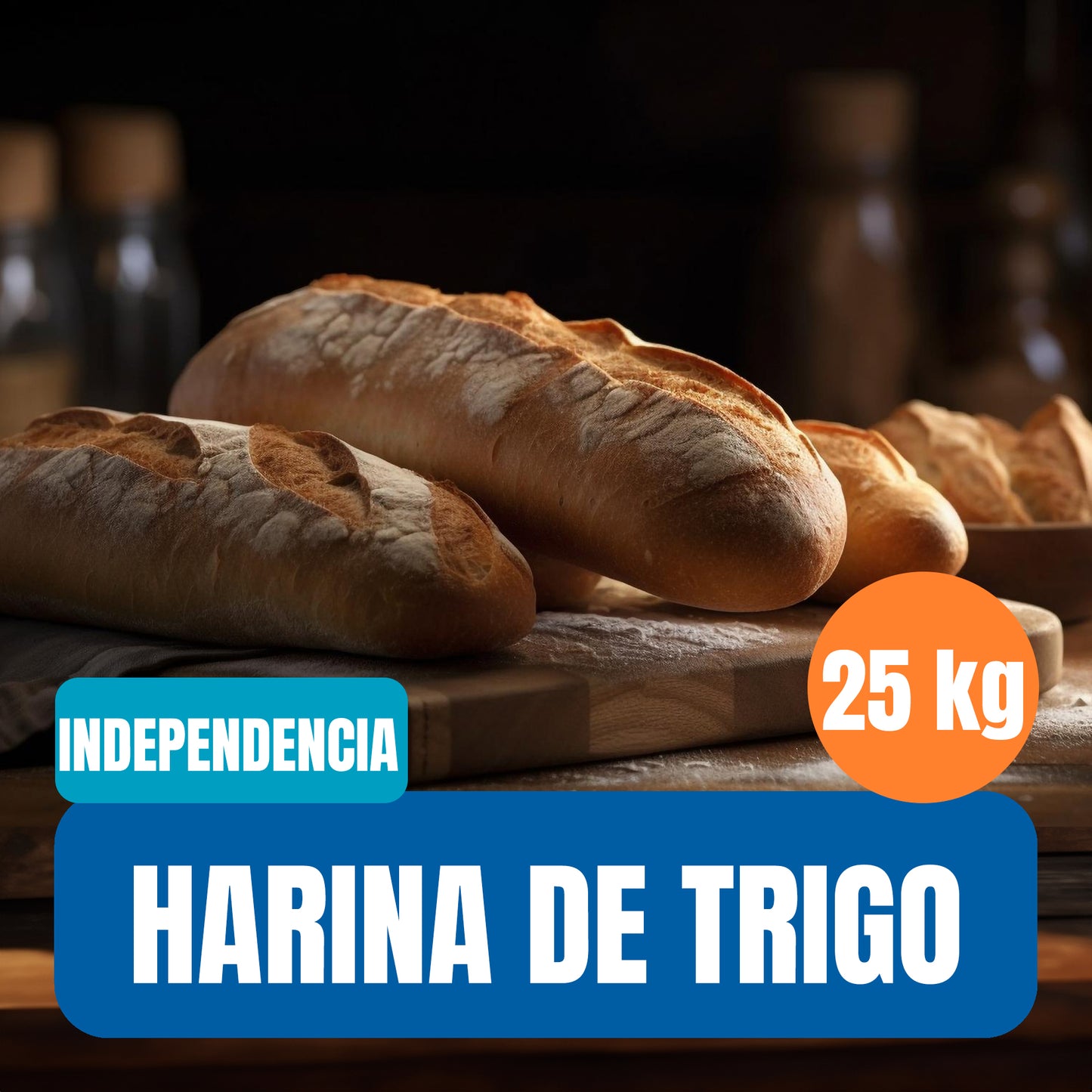 Harina de Trigo Independencia 25 kg