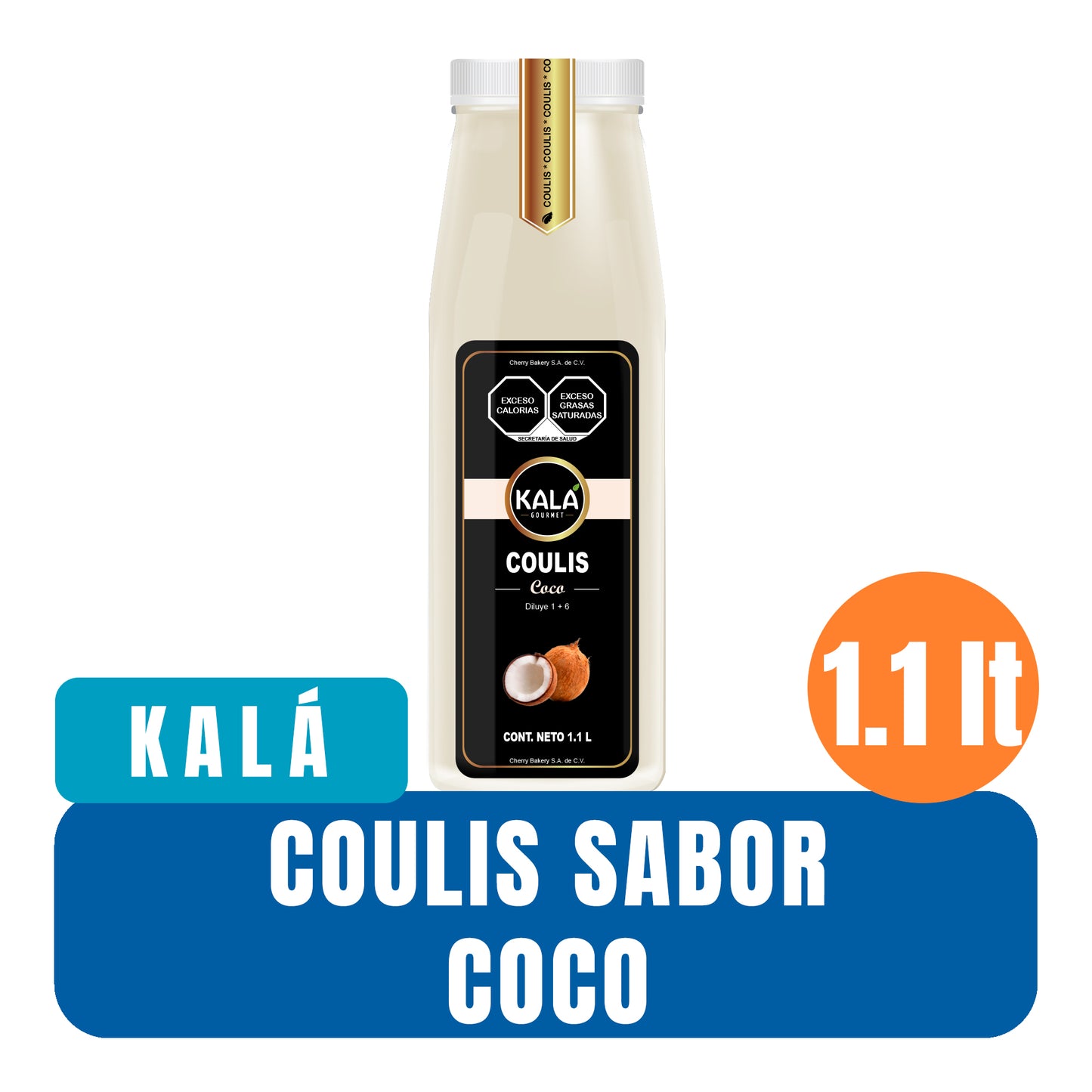 Coulis diferentes sabores - Kalá