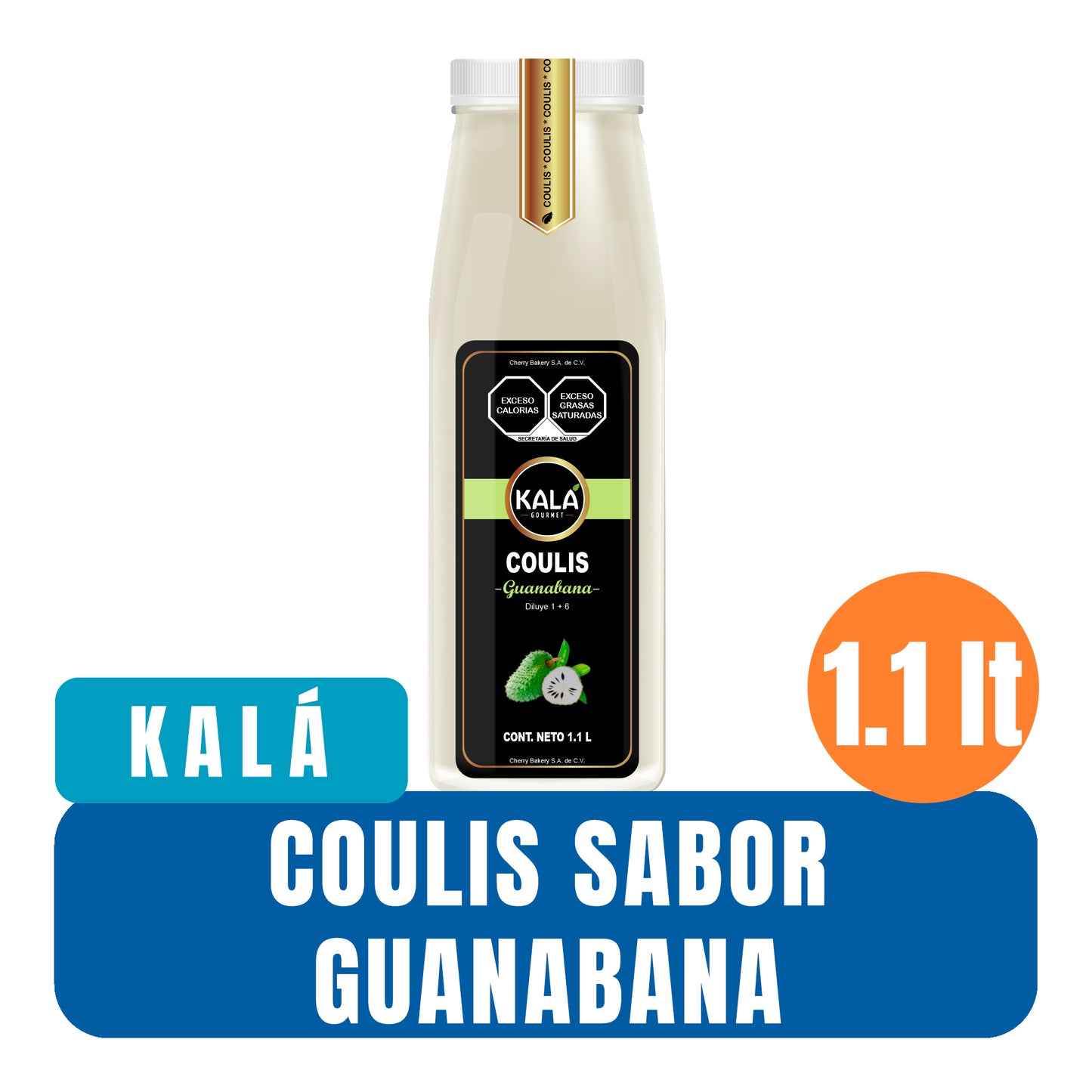 Coulis diferentes sabores - Kalá