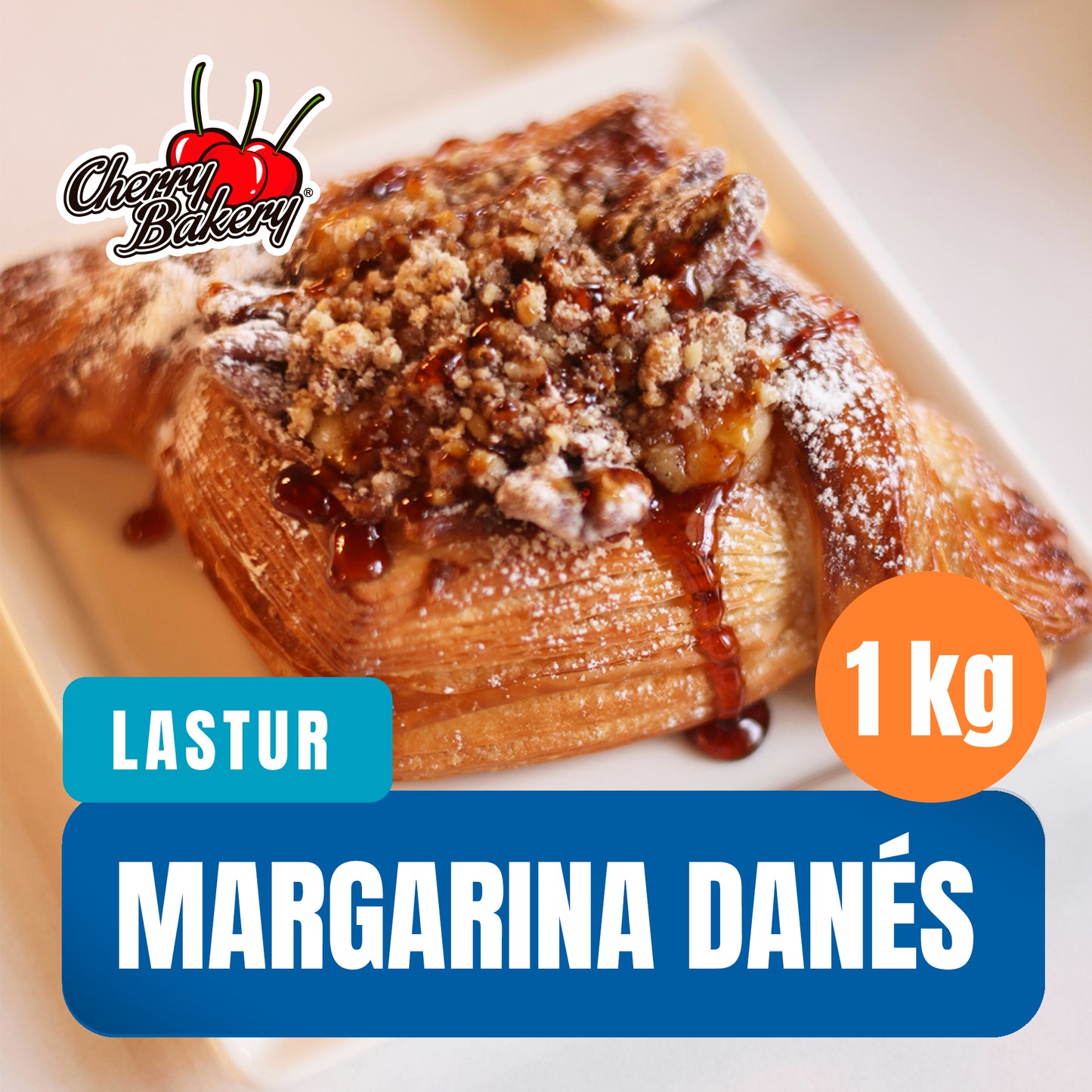 Margarina Lastur Para Pan Danés