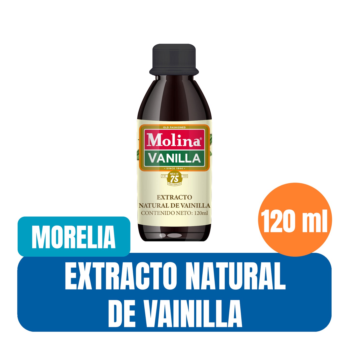 Extracto de vainilla 120 ml Molina