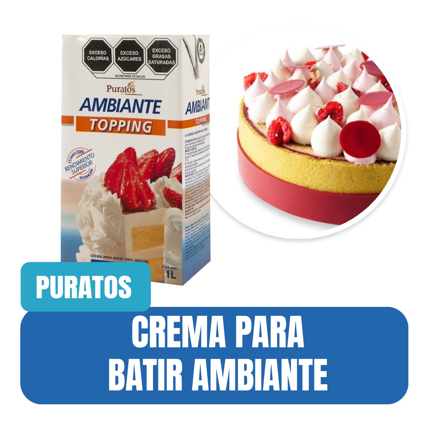 Crema para batir Ambiante - Puratos