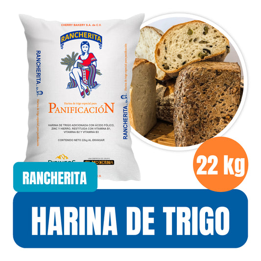 Harina de Trigo La Rancherita 22 kg