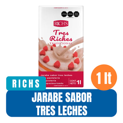 Jarabe sabor Tres Leches Rich's