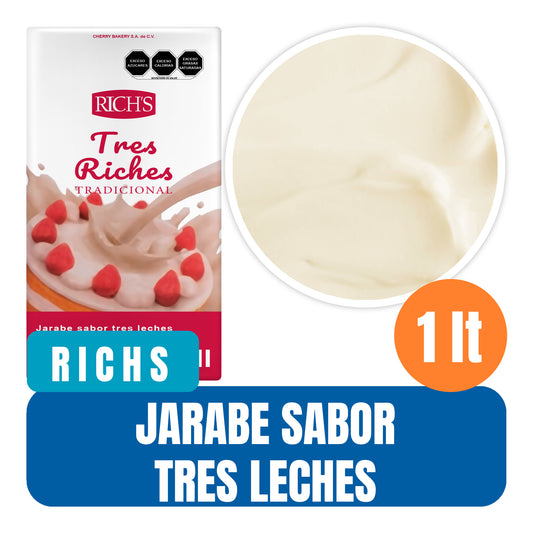 Jarabe sabor Tres Leches Rich's