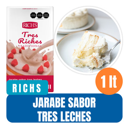 Jarabe sabor Tres Leches Rich's