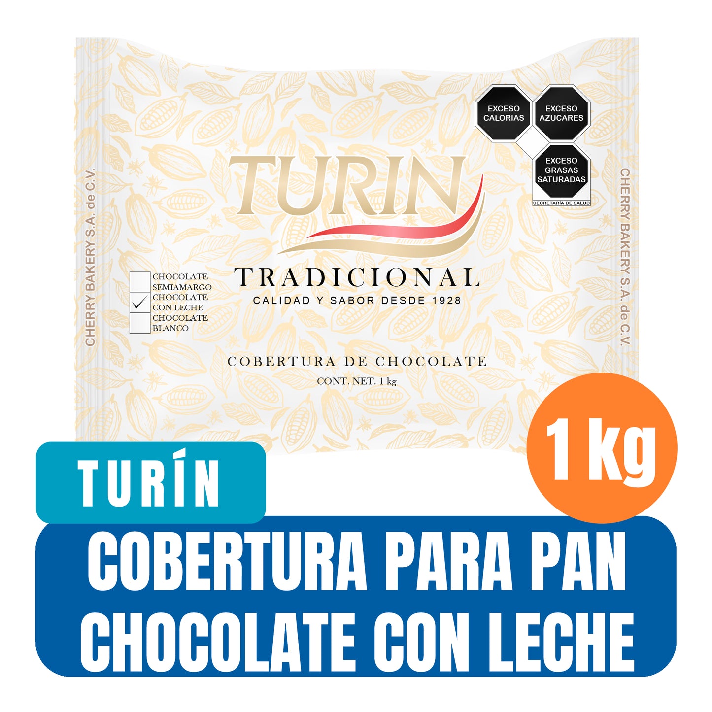 Marqueta de Chocolate Turín