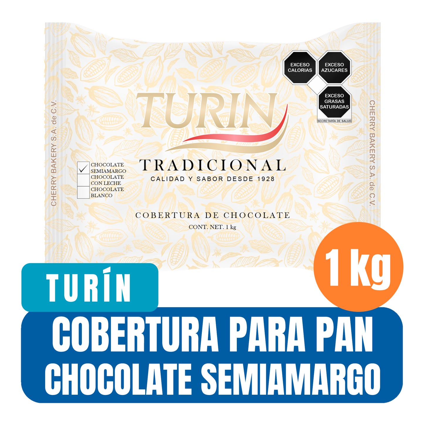 Marqueta de Chocolate Turín